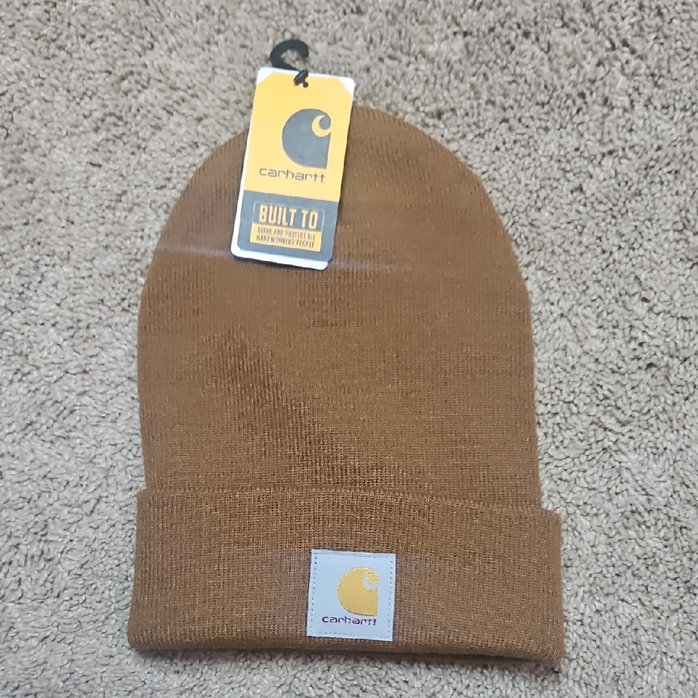 Carhartt Tan Knit Beanie